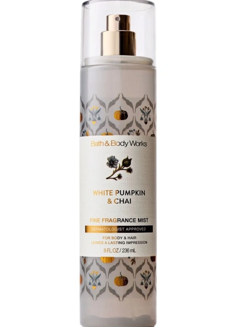 NEW! 5-Pc Bath & Body Works WHITE PUMPKIN & CHAI Body Care Set